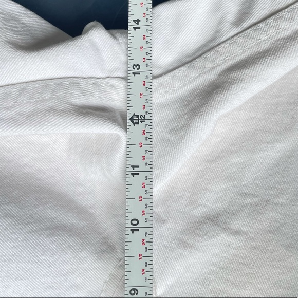 VINTAGE LEVI’S White Shorts / Orange Tag - Picture 7 of 7